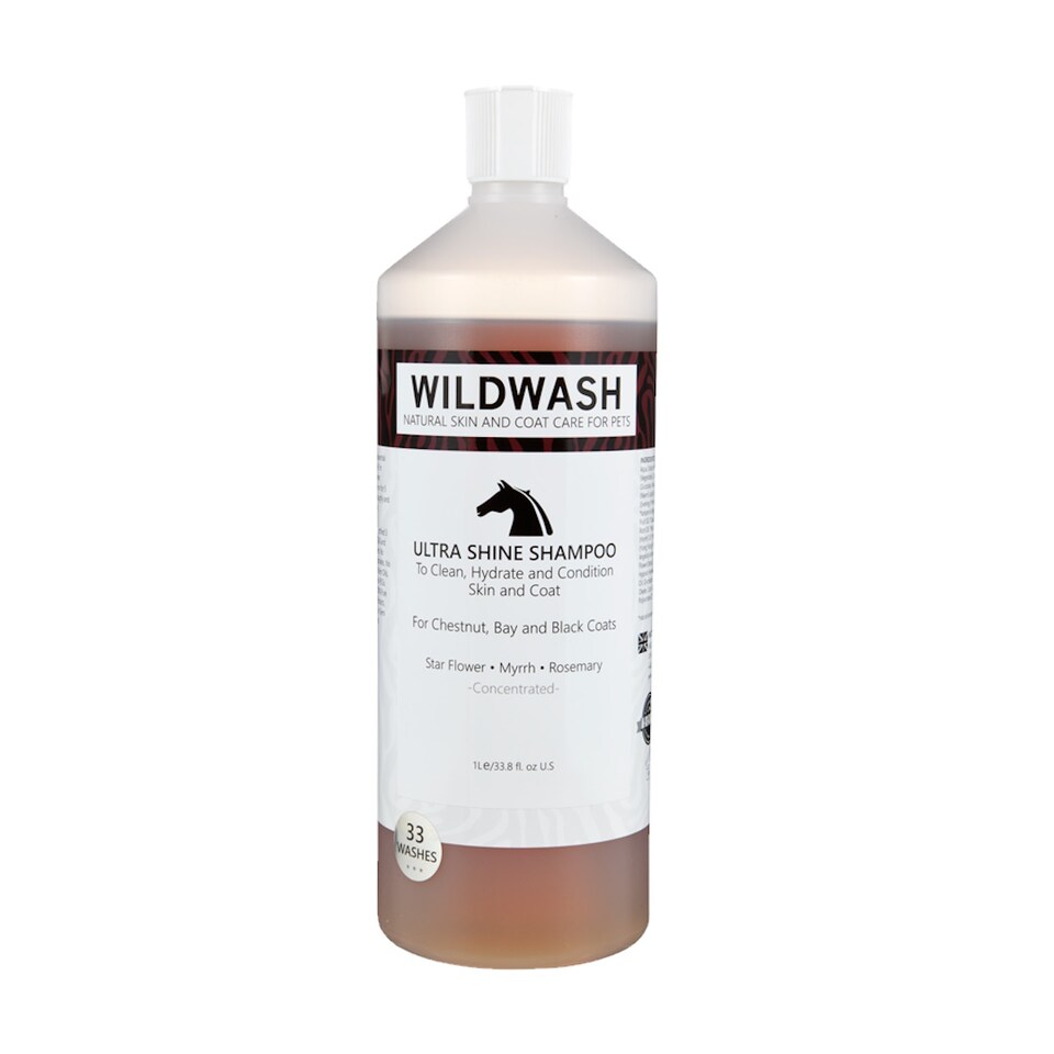 WildWash Natural Ultra Shine Horse Shampoo 1L