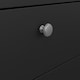 image 8 of Madrid Desk 3 Drawers Matt Black