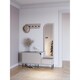 image 4 of Decortie Mila Hall Tree Coat Stand 120x172cm Sandstone