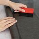 image 4 of Sticky Back Plastic Black Slate Matt Stone Effect Kitchen Self-adhesive Vinyl Wrap for Cupboards, Doors and Worktops 67.5cm x 15m (3 rolls) - d-c-fix