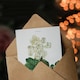 image 3 of Pierre-Joseph Redouté Art Card Oakleaf Hydrangea Flowers