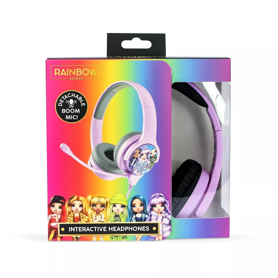 image 1 of Rainbow High Kid's Wireless Headphones with Microphone