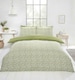 image 1 of Pebbles Geo Green Duvet Cover Set - King