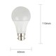 image 6 of ValueLights 10 Pack B22 White GLS Light Bulbs | White