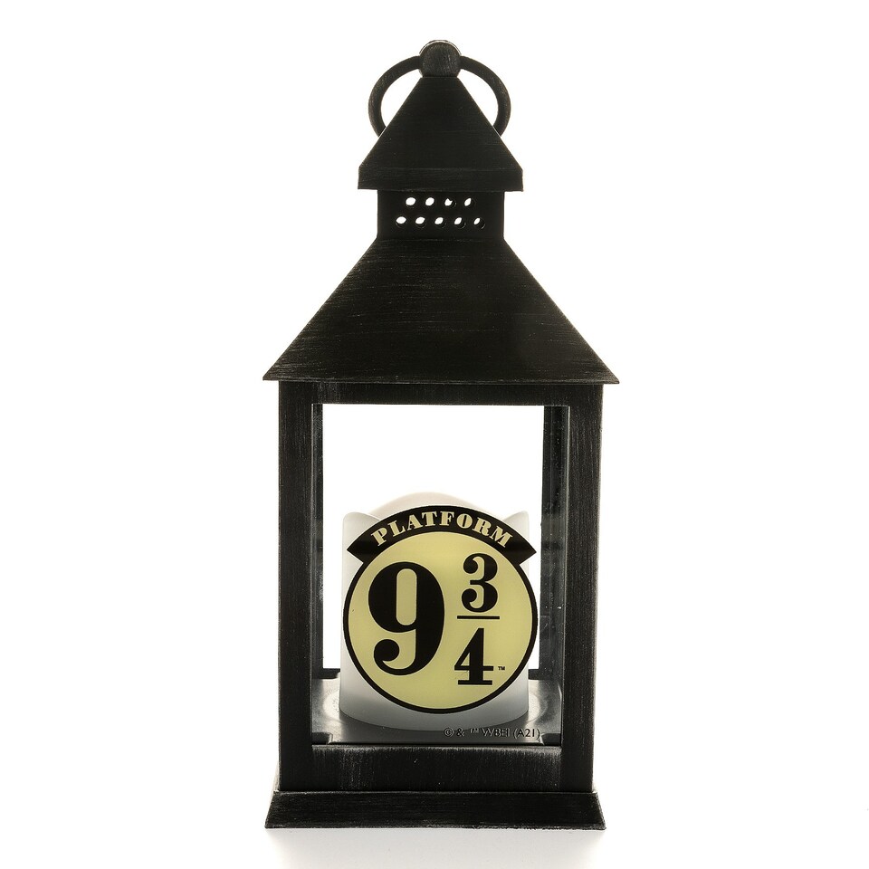 image 1 of Harry Potter Light Up Lantern - Platform 9 3/4