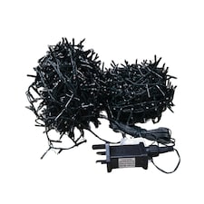 Premier TreeBrights Indoor Outdoor Christmas Multi Function Mains Operated String Lights with Timer White