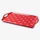 image 8 of Melamine Dotty Tray, Large | Red | Red