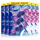 image 1 of Bloo Colour Active Toilet Rim Block Fresh Flowers Anti-Limescale 3 x 50g 5 Packs
