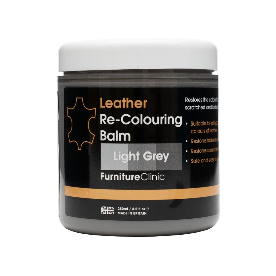 Leather Re-Coloring Balm-Light Grey