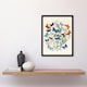 image 2 of William Forsell Kirby Framed Wall Art Blue and Orange Butterflies Home Décor