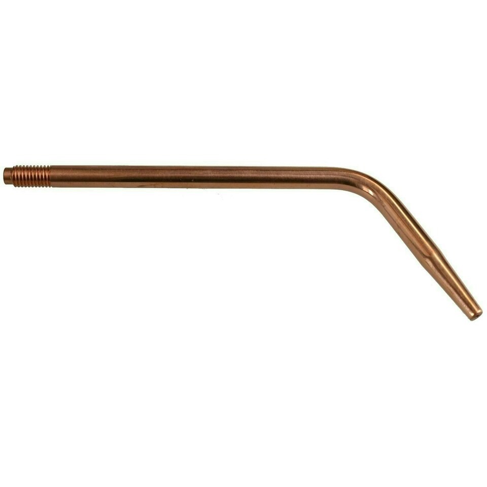 image 1 of Lightweight Swaged Welding Brazing Nozzle No. 7 Tip 3.2mm Oxygen Acetylene 2pk