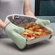 image 7 of Zeal Steam Stop™ Waterproof Silicone Double Oven Glove Blue | Duck Egg Blue