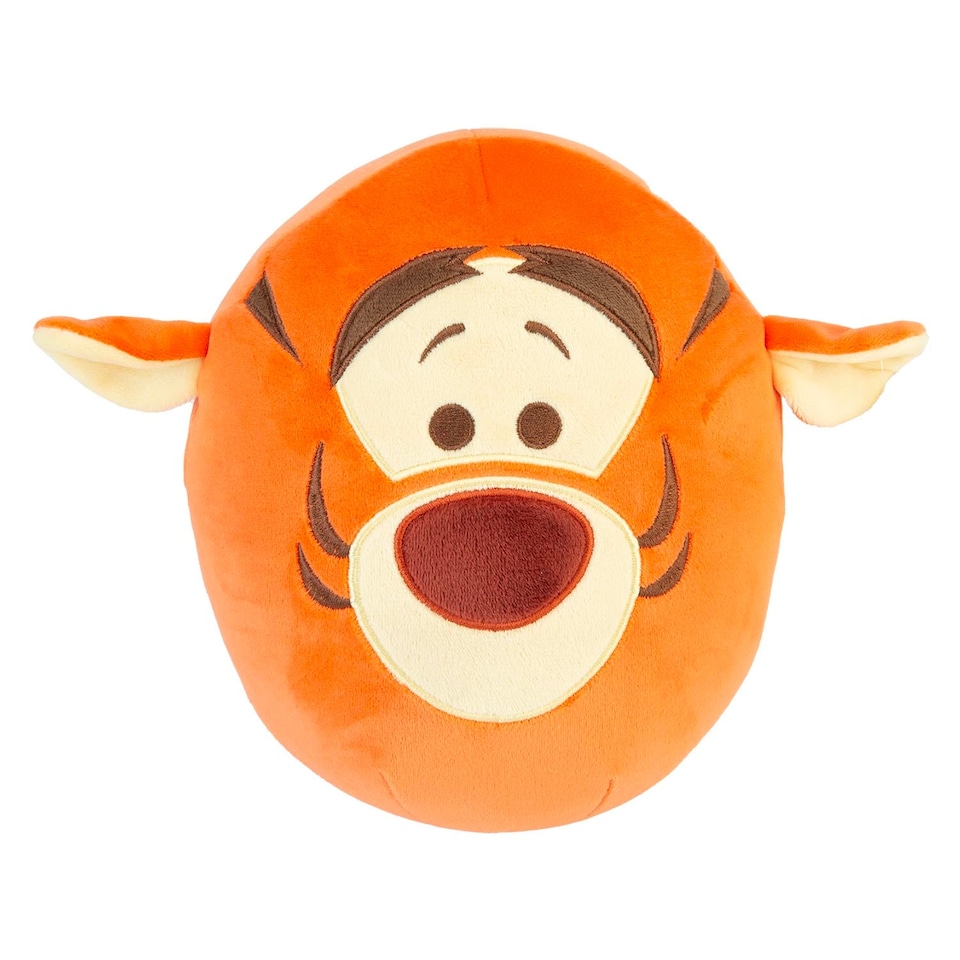 Disney Winnie the Pooh Tigger Oval Cushion Plush, Orange, 22cm x 16cm
