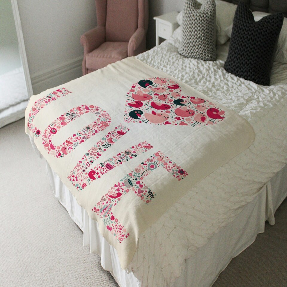 image 1 of Love Hearts (Blanket)