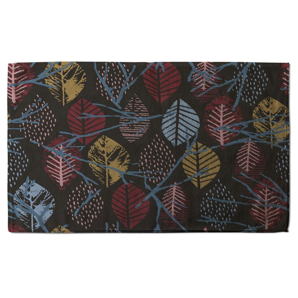 image 1 of Prints Of Autumn Leaves (Kitchen Towel)