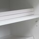 image 8 of Vinsetto Mobile Printer Stand w/ Storage Shelf Universal Wheels for Home White