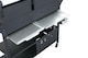 image 6 of Woodland Grill 3 Burner Gas & Charcoal BBQ With Side Burner - WG1103SB
