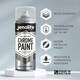image 2 of Jenolite Smooth Metallic Interior/Exterior Paint - Chrome - 400ml Spray Can - 3-Pack