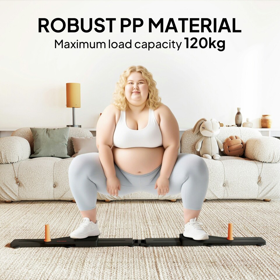 image 1 of SPORTNOW Push Up Board Set of 2, Portable Press Up Board for Home Gym