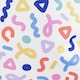 image 9 of icon Kids Highback Beanbag Confetti Print Multi Coloured