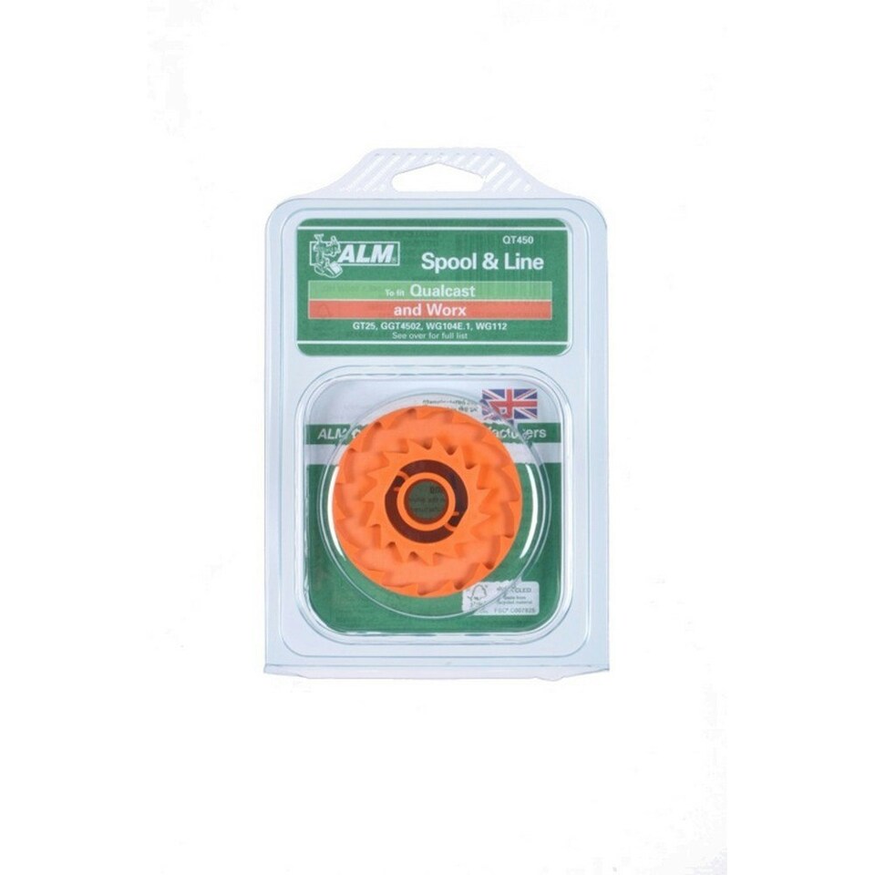 ALM Spool & Line For Qualcast and Works - Orange - One Size