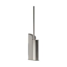 Cosmic Dual Toilet Brush Holder with Durable Silicone for Bathroom, Light Grey