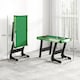 image 3 of SPORTNOW Folding Pool Table Set, 104cm Mini Snooker Table with 2 Cues, 16 Balls, Chalk, Triangle, Brush, Portable Billiards Table for Youth and Adults, Green
