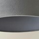 image 2 of ValueLights Reni Medium Grey Velvet Pendant Shade Grey