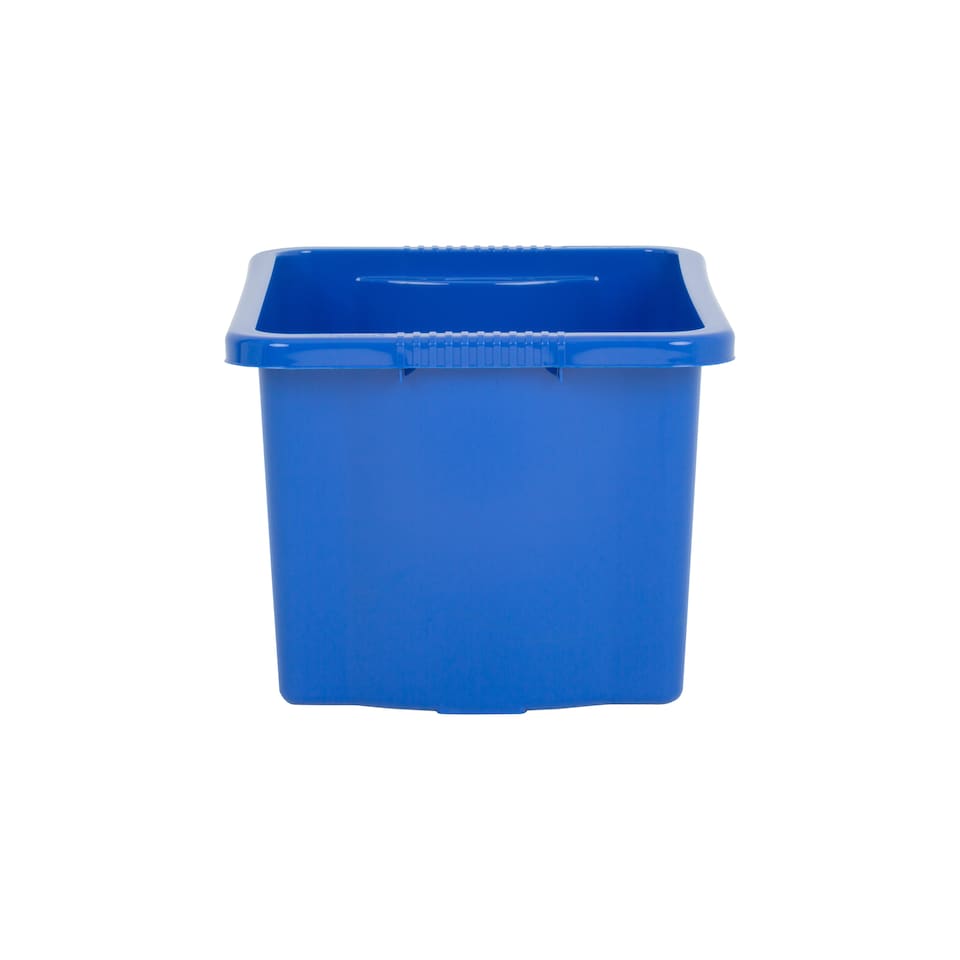 image 1 of Wham Stack & Store 4 x 24L Plastic Storage Boxes | Blue | 4