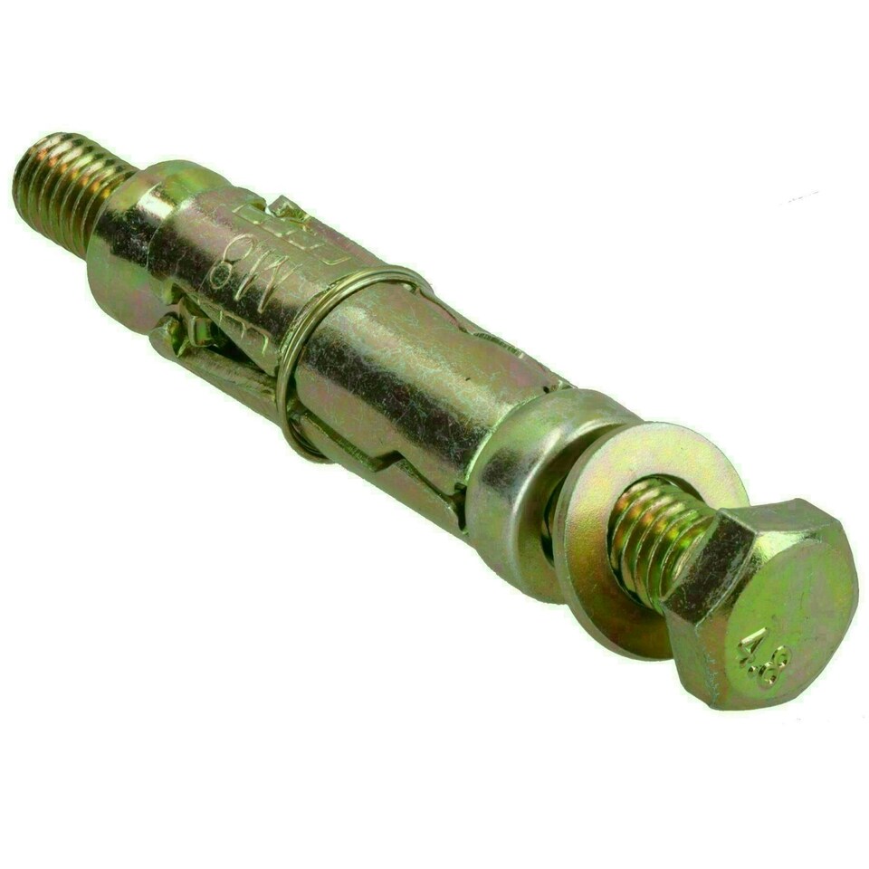 image 1 of M8 8mm x 75mm Expansion Rawl Bolt for Masonry Sleeve Anchors Fastener 12pk