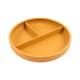 image 1 of Tiny Dining Baby Divided Silicone Suction Plate - Ochre | Yellow | Ochre