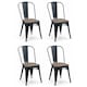 image 1 of Ashford Premium Metal Dining Chairs - Set of 4