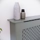 image 5 of Vida Designs Oxford Radiator Cover Painted MDF Cabinet, Grey, 152cm
