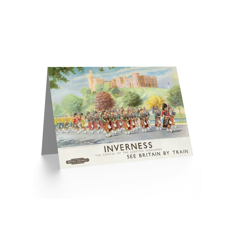 image 1 of Travel Inverness British Railways Scotland Scottish Scotland Card