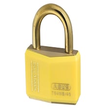 ABUS Mechanical T84Mb/40Mm Yellow Rustproof Padlock Keyed Alike 8402
