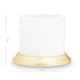 image 2 of Mako White Marble Tumbler