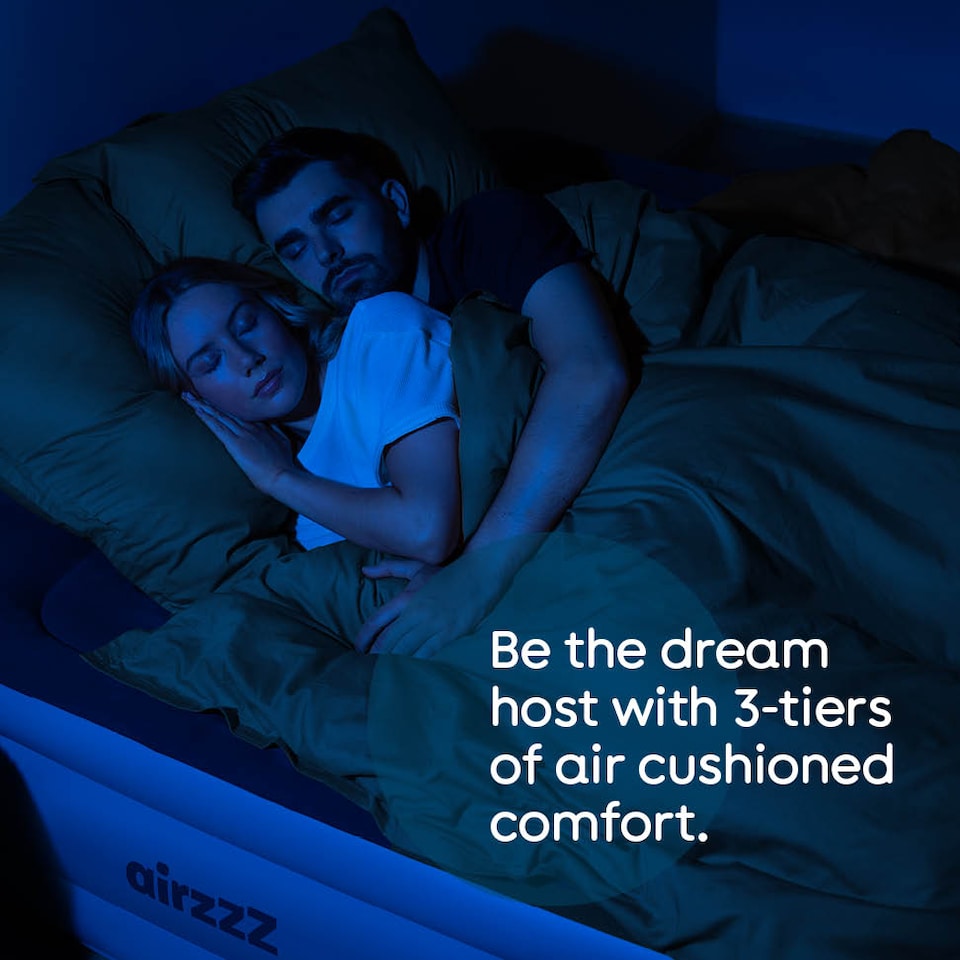image 1 of SlumberPlus Self Inflating Double Air Bed
