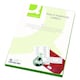 image 1 of Pack of 100 Multipurpose Labels 199.6x143.5mm 2 Per Sheet White (200 Labels)