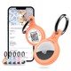 image 1 of AirTag Holder & Collar for Pets GPS Tag & App with Smart QR ID