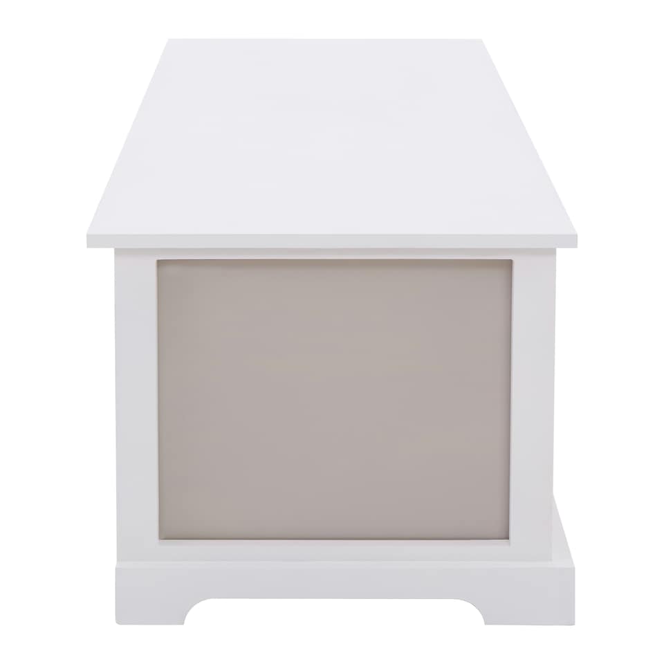 image 1 of Interiors By Premier Compact Design 4 Drawer Bench, Modern Design Chest Of Drawers For Livingroom, Minimalist Storage Chest Multi