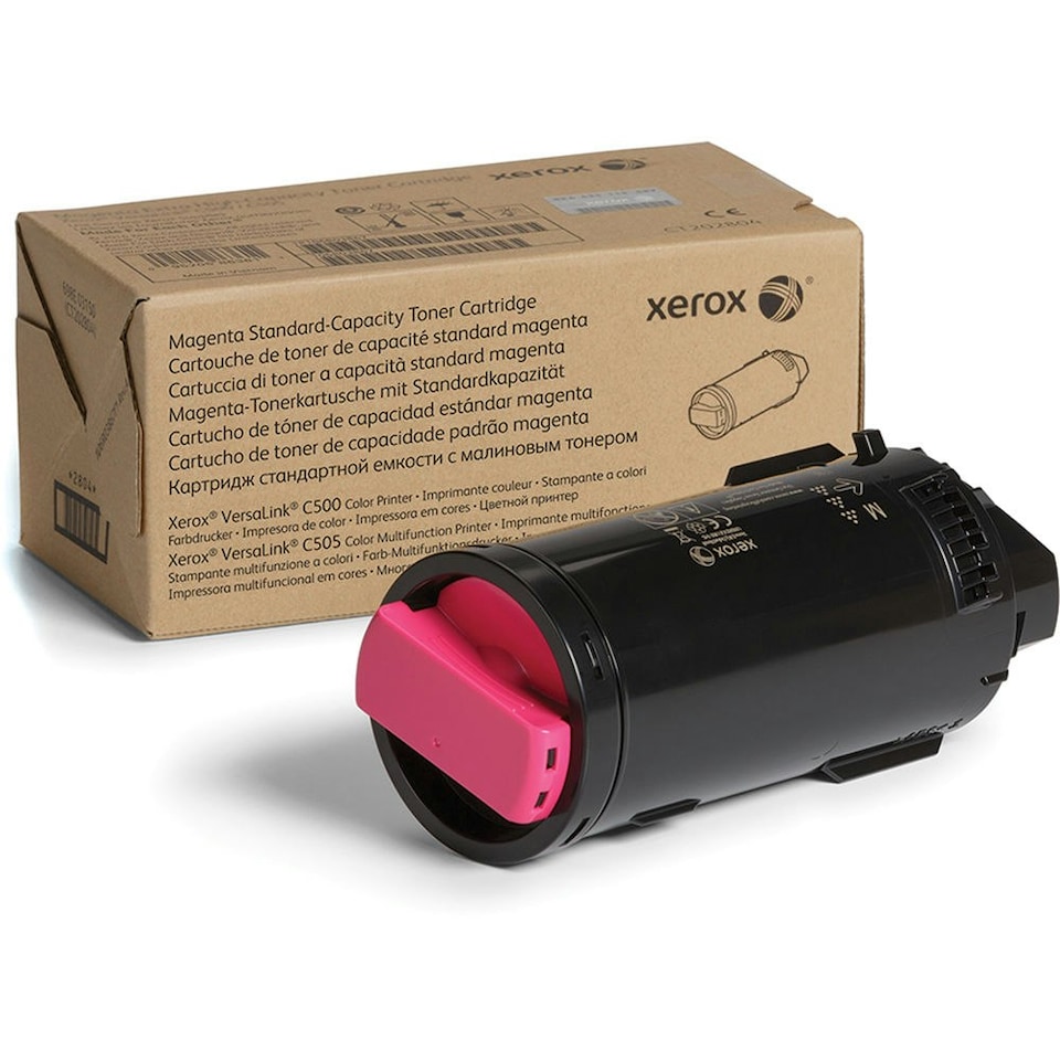 Xerox Magenta Standard Capacity Toner Cartridge 2.4k pages for VLC500/ VLC505 - 106R03860 N/A