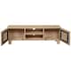 image 3 of Ajmer Solid Wood Tv Cabinet Brown