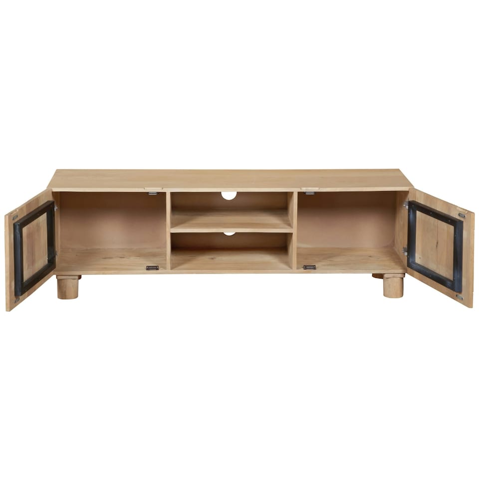 image 1 of Ajmer Solid Wood Tv Cabinet Brown