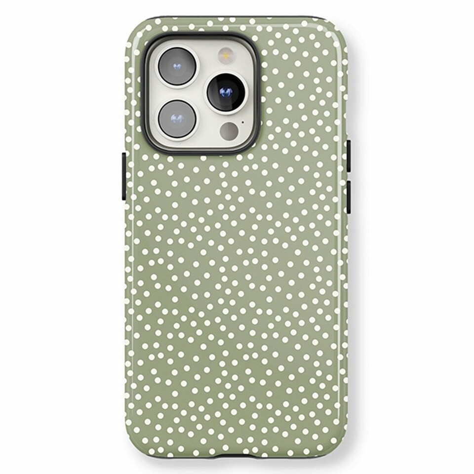 image 1 of Green Dot Phone Case | Green | iPhone 13 Mini
Slim | iPhone 13 Mini
Slim