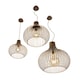 image 2 of Onion 1 Light Ceiling Pendant Brown