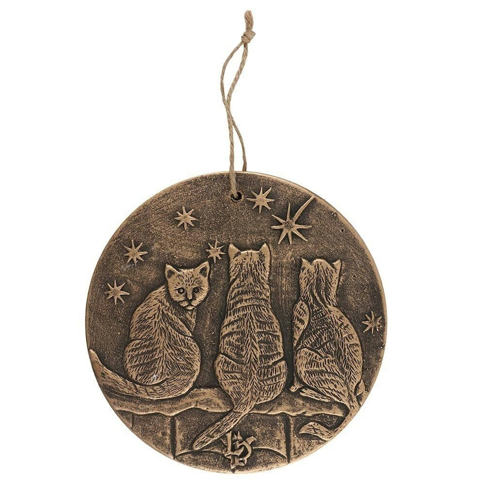 Wish Upon A Star Terracotta Plaque by Lisa Parker
