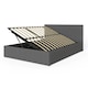 image 2 of GFW Side Lift Ottoman Storage Bed Double - Grey