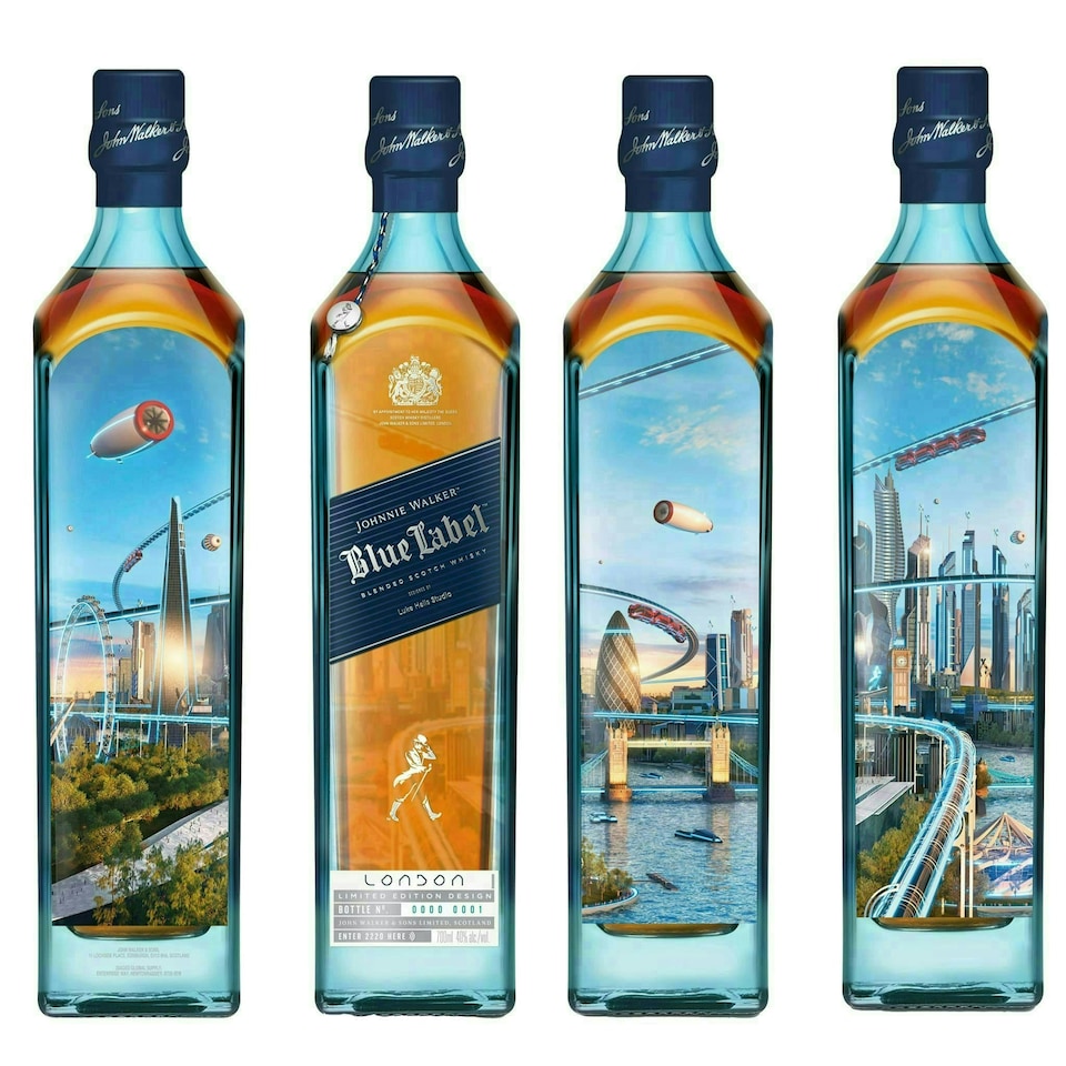 image 1 of Johnnie Walker Blue Label City Of The The Future London Whisky