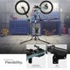 image 7 of Bicycle Repair Stand and Frame Bag Set is Folding, Lightweight and Durable | Black | black | 108 x 81 x 169 cm | 1