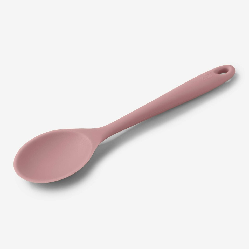 image 1 of Zeal Silicone Cooking Spoon, 28cm, Dark Grey